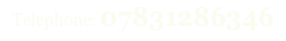 Telephone: 07831286346
